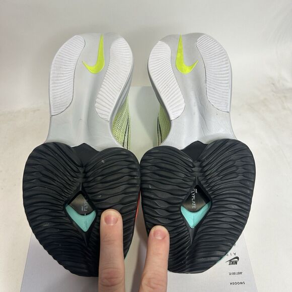 Nike Air Zoom Alphafly NEXT% “Barely Volt Orange” 2024 - Picture 7 of 11